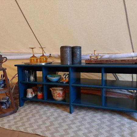 Glamping De Vrije Wind, Tentverhuur Houwerzijl Dış mekan fotoğraf