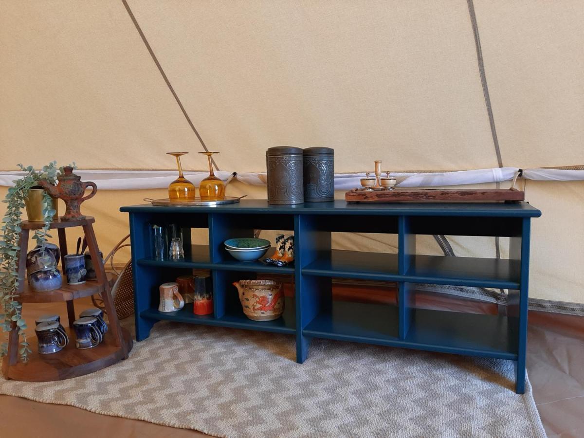 Glamping De Vrije Wind, Tentverhuur Houwerzijl Dış mekan fotoğraf