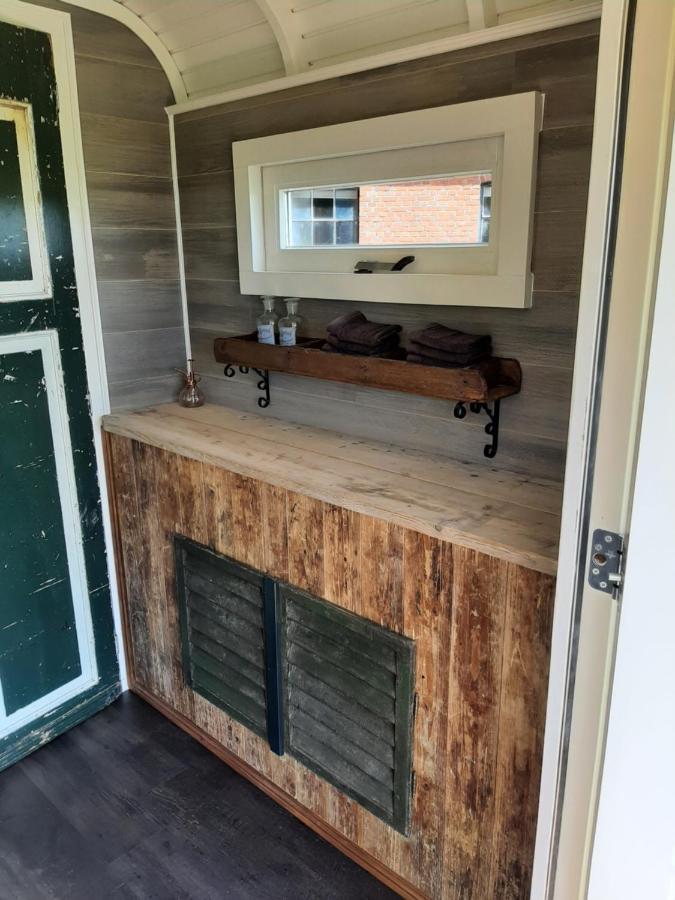 Glamping De Vrije Wind, Tentverhuur Houwerzijl Dış mekan fotoğraf