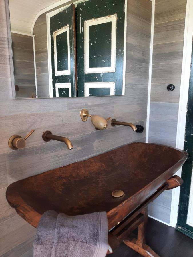 Glamping De Vrije Wind, Tentverhuur Houwerzijl Dış mekan fotoğraf